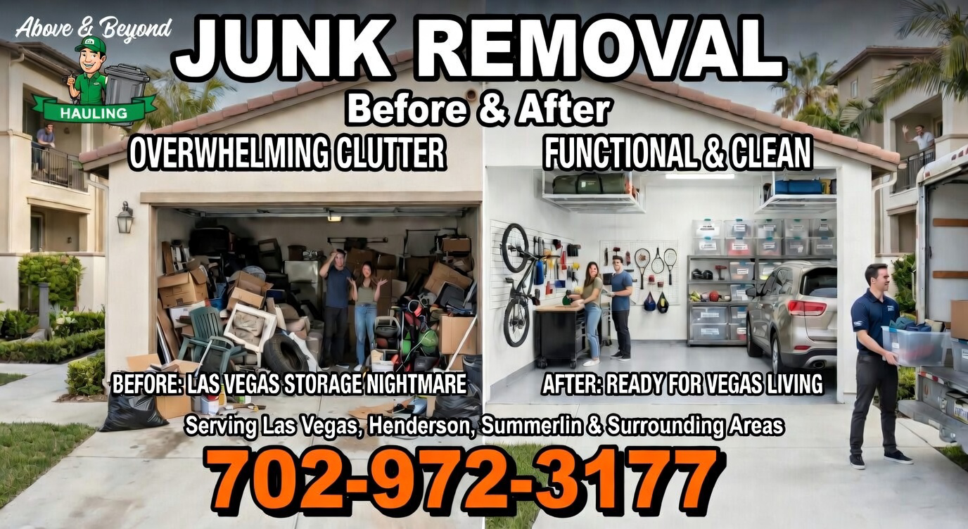 Construction debris removal Las Vegas